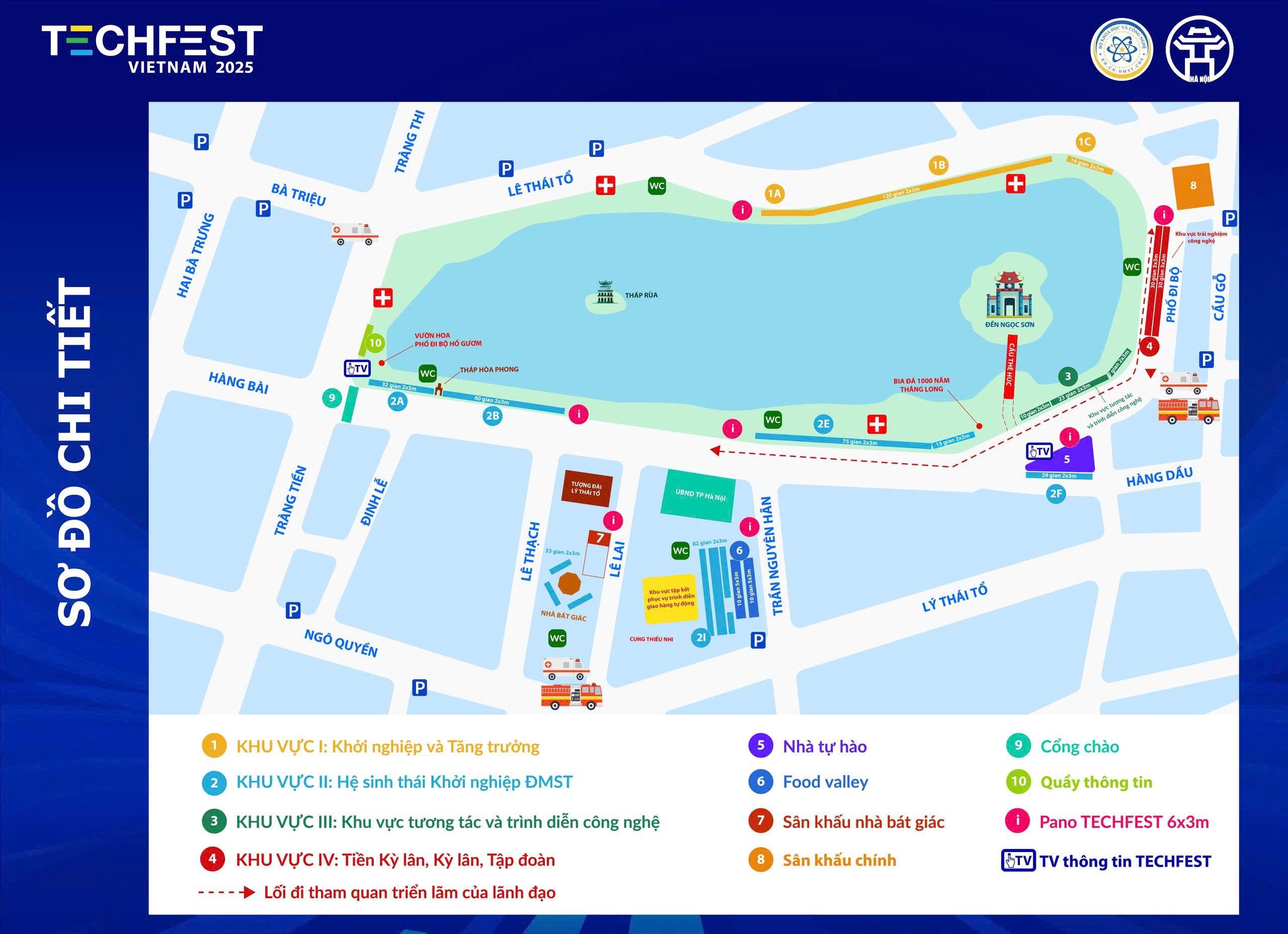 TECHFEST 2025 Event Map